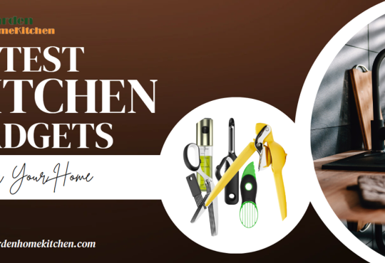 Latest Kitchen Gadgets For Your Home